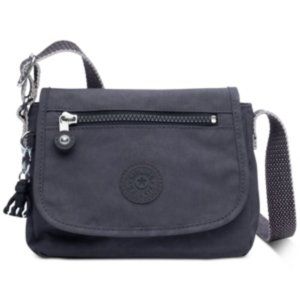 Kipling Sabian Crossbody Mini Bag, Night Grey, Handbag